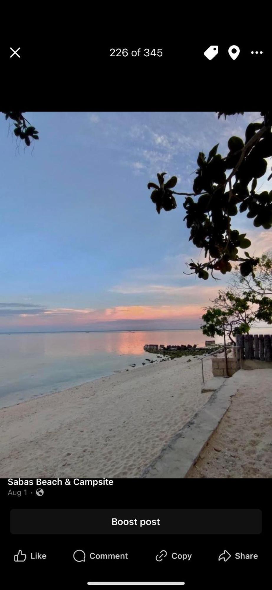 Sabas Beach And Campsite Siquijor Eksteriør billede